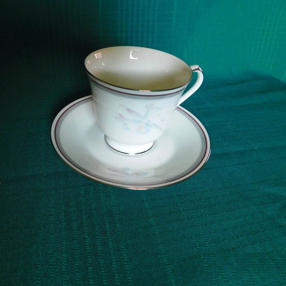 Noritake Malverne 3501 (1983) cup and saucer near mint condition